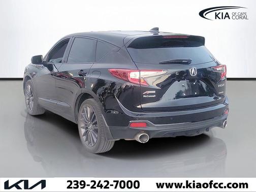 Black 2022 Acura RDX A-Spec Advance Package