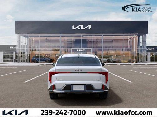 Snow White Pearl 2026 Kia K4 GT-Line
