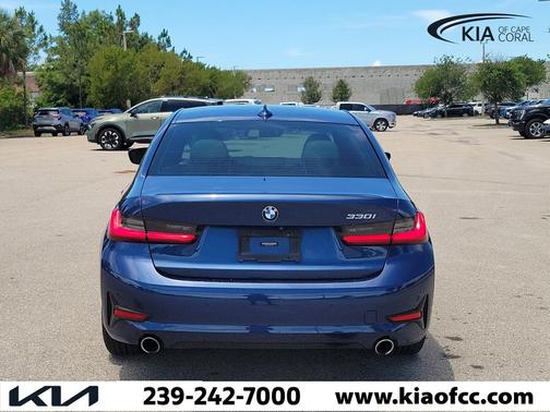 Phytonic Blue Metallic 2021 BMW 330 330i