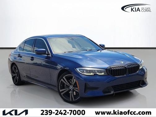 Phytonic Blue Metallic 2021 BMW 330 330i