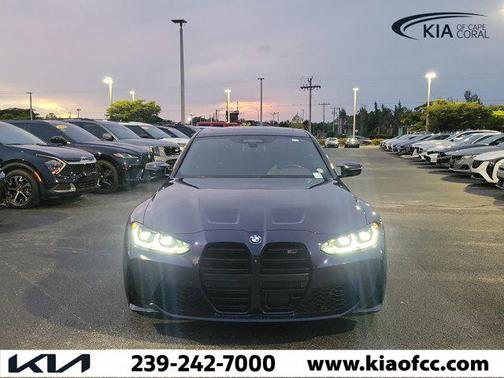 Tanzanite Blue II Metallic 2021 BMW M3 Competition