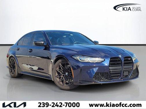 Tanzanite Blue II Metallic 2021 BMW M3 Competition