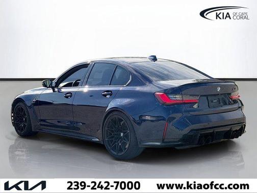 Tanzanite Blue II Metallic 2021 BMW M3 Competition