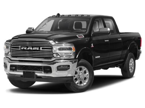 Pearl White 2019 RAM 2500 Laramie Crew Cab 4x4 6'4' Box