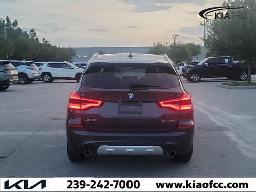 Dark Graphite Metallic 2020 BMW X3 xDrive30i