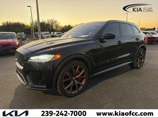 2020 Jaguar F-PACE SVR P550 AWD Automatic