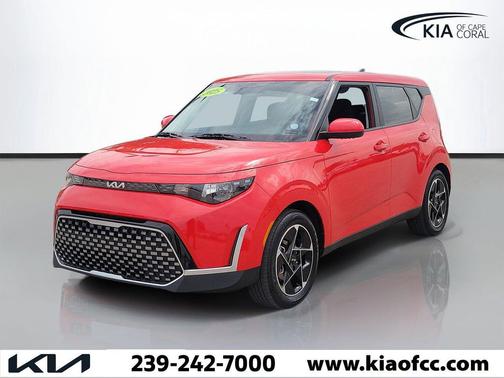 Inferno Red 2025 Kia Soul EX