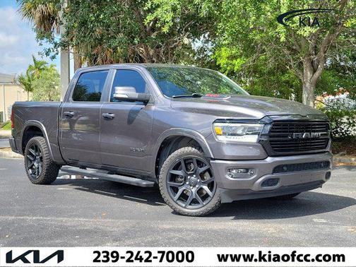 Granite Crystal Metallic Clearcoat 2020 RAM 1500 Laramie
