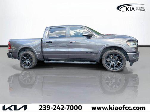 Granite Crystal Metallic Clearcoat 2020 RAM 1500 Laramie