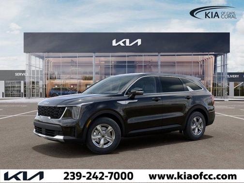 Ebony Black 2026 Kia Sorento LX