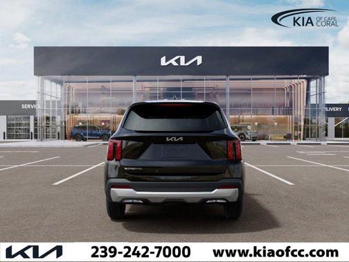 Ebony Black 2026 Kia Sorento LX