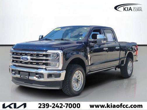 ANTIMATTER BLUE 2024 Ford F-350 King Ranch