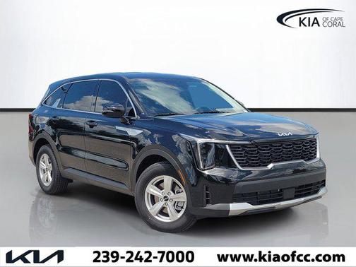 Ebony Black 2026 Kia Sorento LX