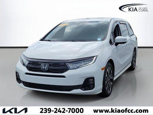 Platinum White Pearl 2025 Honda Odyssey Elite