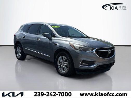Satin Steel Metallic 2019 Buick Enclave Essence
