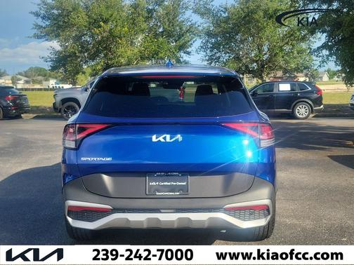 Sapphire Blue 2023 Kia Sportage EX