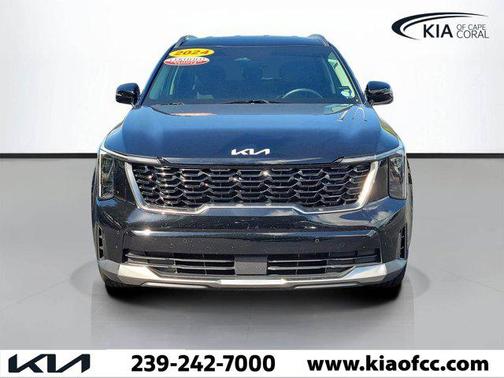 Ebony Black 2024 Kia Sorento S