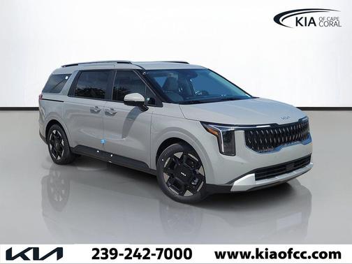 Ceramic Silver 2026 Kia Carnival EX