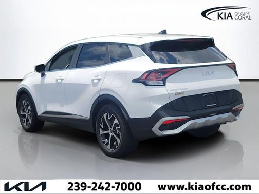 Glacial White Pearl 2025 Kia Sportage EX