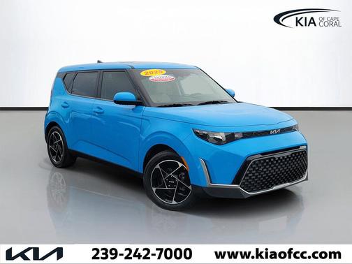 Surf Blue 2025 Kia Soul EX