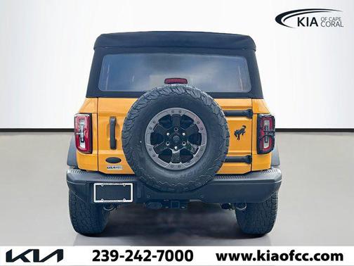 CYBER ORANGE MET TRI-COAT 2022 Ford Bronco Badlands