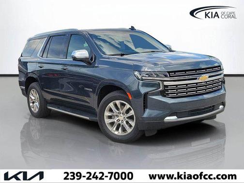 Shadow Gray Metallic 2021 Chevrolet Tahoe Premier