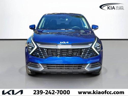 Sapphire Blue 2025 Kia Sportage EX