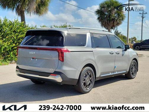 Ceramic Silver 2026 Kia Carnival Hybrid SX