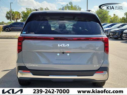 Ceramic Silver 2026 Kia Carnival Hybrid SX