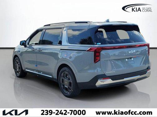 Ceramic Silver 2026 Kia Carnival Hybrid SX