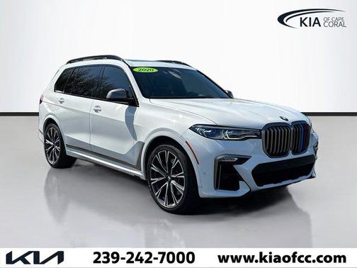 Alpine White 2020 BMW X7 M50i