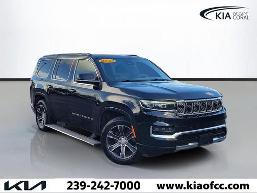 Diamond Black Crystal Pearlcoat 2022 Jeep Grand Wagoneer Series I 4x4
