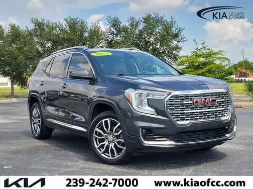 Hunter Metallic 2022 GMC Terrain Denali