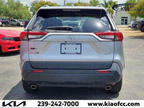 Silver Sky Metallic 2021 Toyota RAV4 XLE