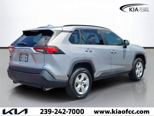 Silver Sky Metallic 2021 Toyota RAV4 XLE