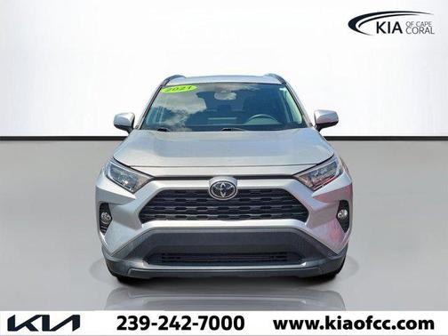 Silver Sky Metallic 2021 Toyota RAV4 XLE