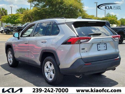 Silver Sky Metallic 2021 Toyota RAV4 XLE