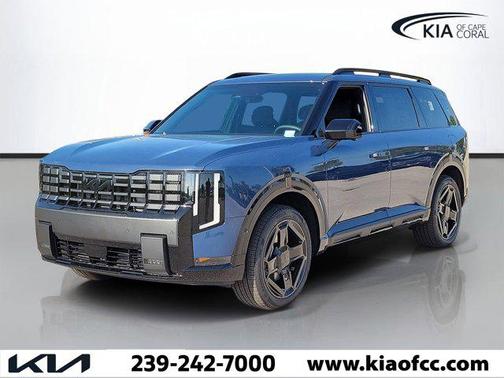 Midnight Lake Blue 2027 Kia Telluride Hybrid X-Line SX