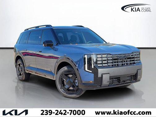 Midnight Lake Blue 2027 Kia Telluride Hybrid X-Line SX