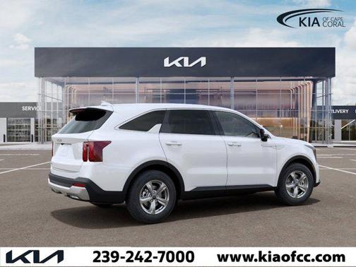 Glacial White 2026 Kia Sorento LX