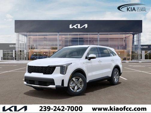Glacial White 2026 Kia Sorento LX