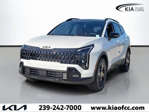 Glacial White Pearl 2026 Kia Sportage X-Line