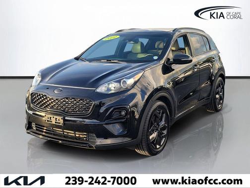 Black Cherry 2021 Kia Sportage S