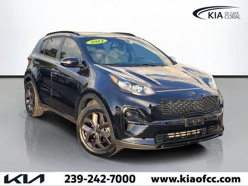 Black Cherry 2021 Kia Sportage S