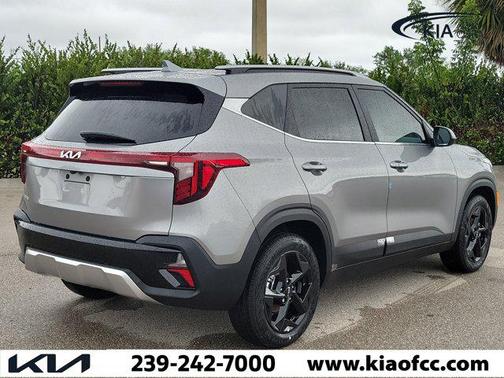 Steel Gray 2026 Kia Seltos EX