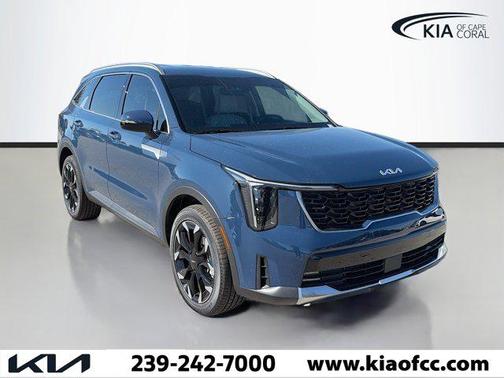 Midnight Lake Blue 2026 Kia Sorento EX