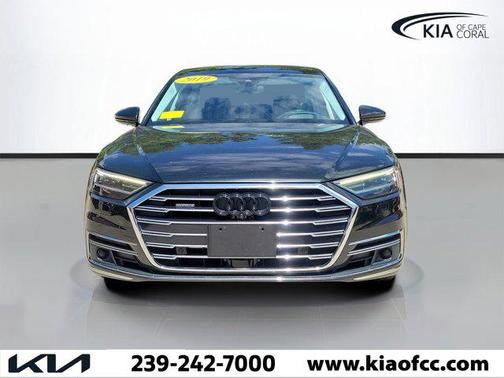 Mythos Black Metallic 2019 Audi A8 55