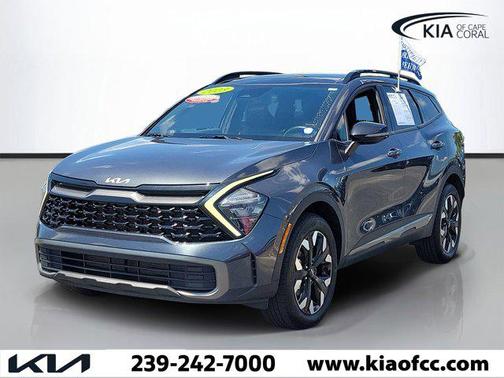 Gravity Gray 2023 Kia Sportage X-Line