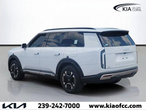 Glacial White Pearl 2027 Kia Telluride Hybrid EX