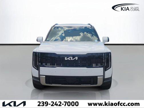 Glacial White Pearl 2027 Kia Telluride Hybrid EX